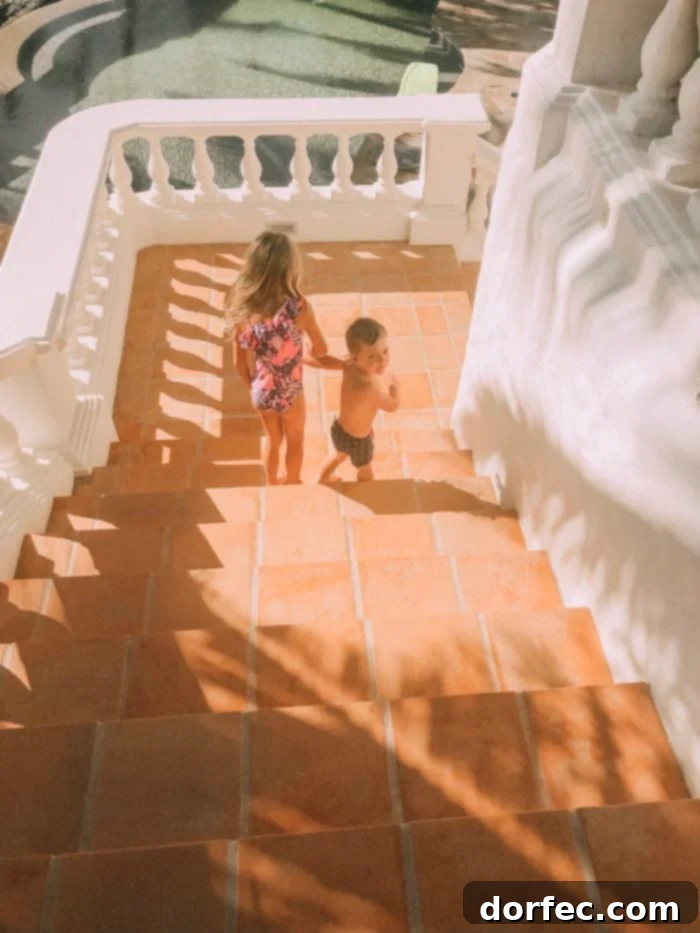 A stunning architectural detail or a unique design element within the Casa Mariposa villa, showcasing its elegant craftsmanship.