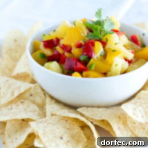 Peach Pineapple Salsa