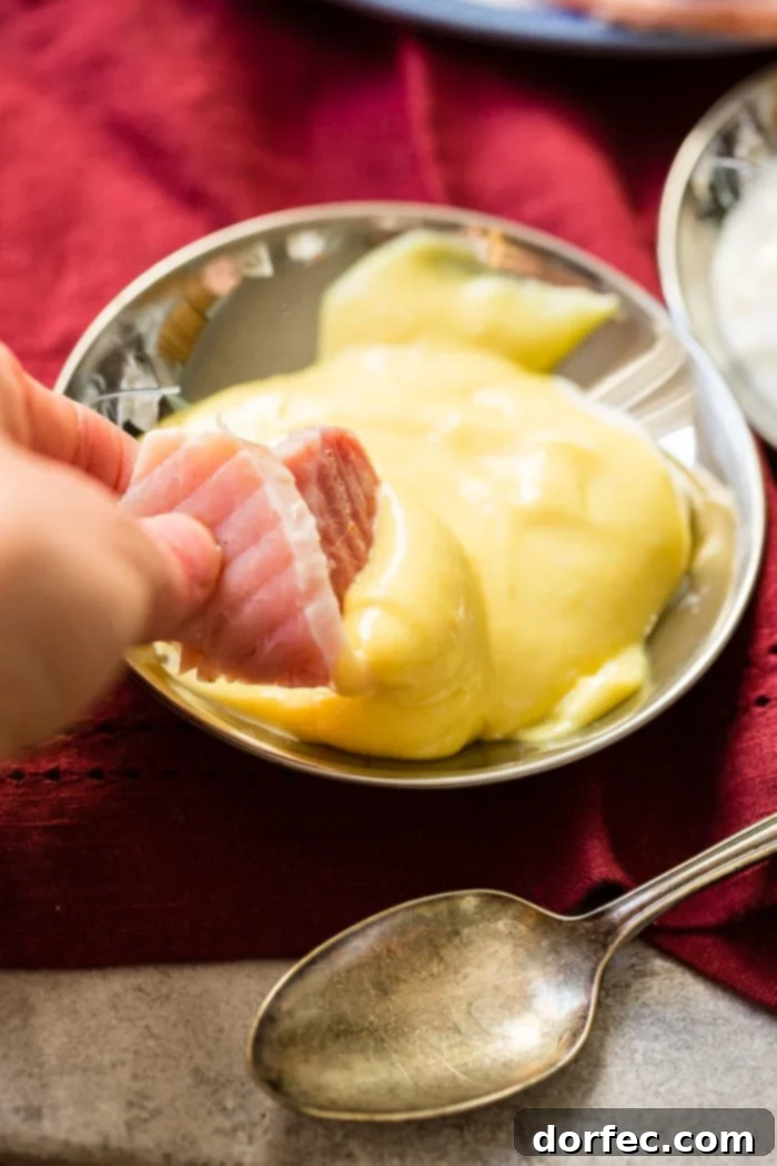 The best Honey Mustard I've ever made and it's so delicious on spiral ham! ohsweetbasil.com