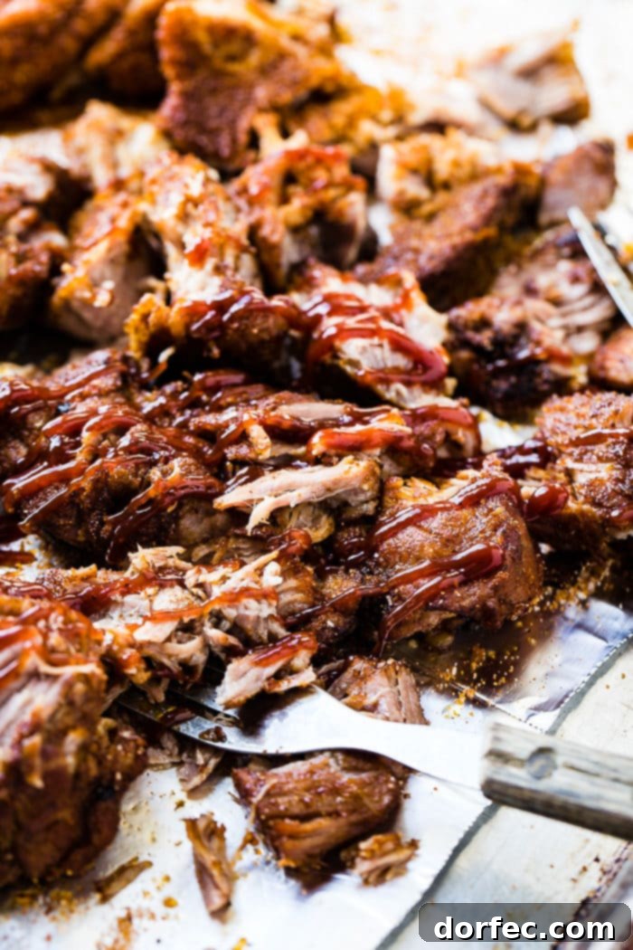 Instant Pot Country Ribs with Video Guide 6 A photo of country style ribs covered in homemade BBQ sauce