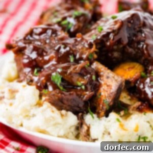 Sticky BBQ Instant Pot Bone-In Beef Short Ribs