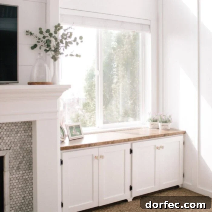 A photo of a window in our home.