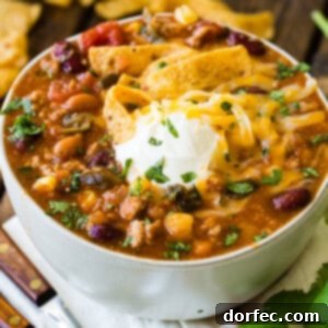 Easy Blender Prep Slow Cooker Turkey Taco Chili 2 Blender Slow Cooker Turkey Taco chili