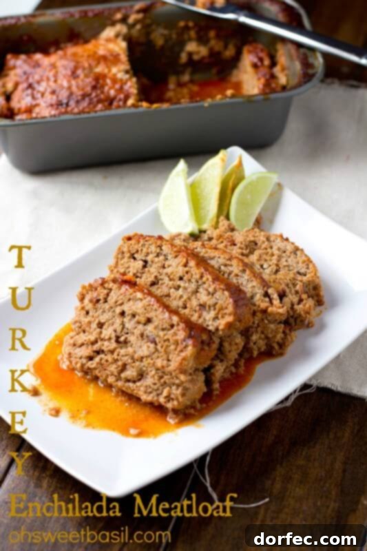 Delicious Turkey Enchilada Meatloaf Recipe Moist and flavorful Turkey Enchilada Meatloaf, a delicious and unique take on a classic comfort food.