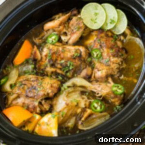 Slow Cooker Chicken Carnitas