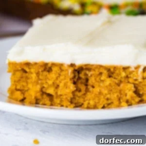 Pumpkin Sheet Cake