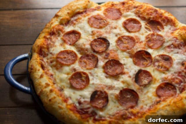 Homemade Pizza for Family Celebrations Celebrate with a perfect pepperoni pizza.