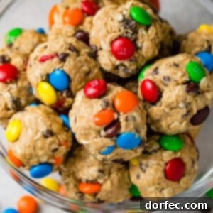 Delicious Protein Monster Cookie Energy Balls