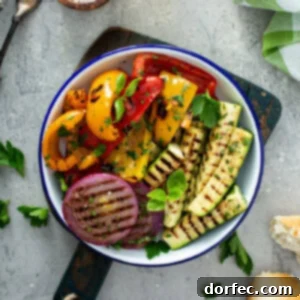 Grilled Vegetables with Balsamic Vinaigrette
