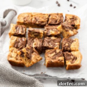 Nutella Blondies