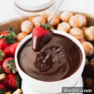 Ultimate Chocolate Indulgence 2 Chocolate Fondue