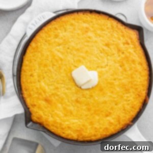 Perfectly Moist Skillet Cornbread