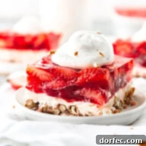 Strawberry Pretzel Jello Salad
