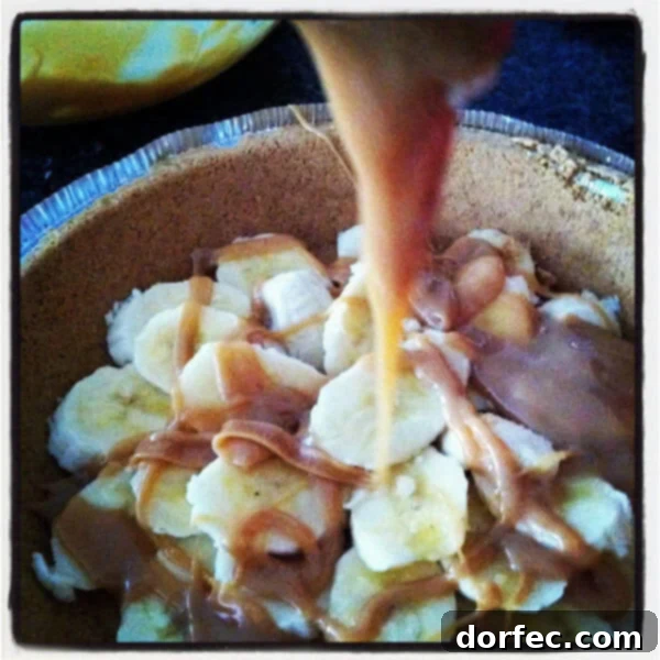 Delicious Banana Dulce De Leche Pie