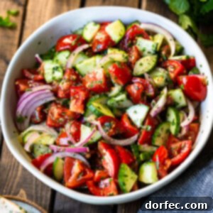 Neighbor's Garden Fresh Tomato Cucumber Salad 2 Your Neighbor's Tomato Cucumber Salad