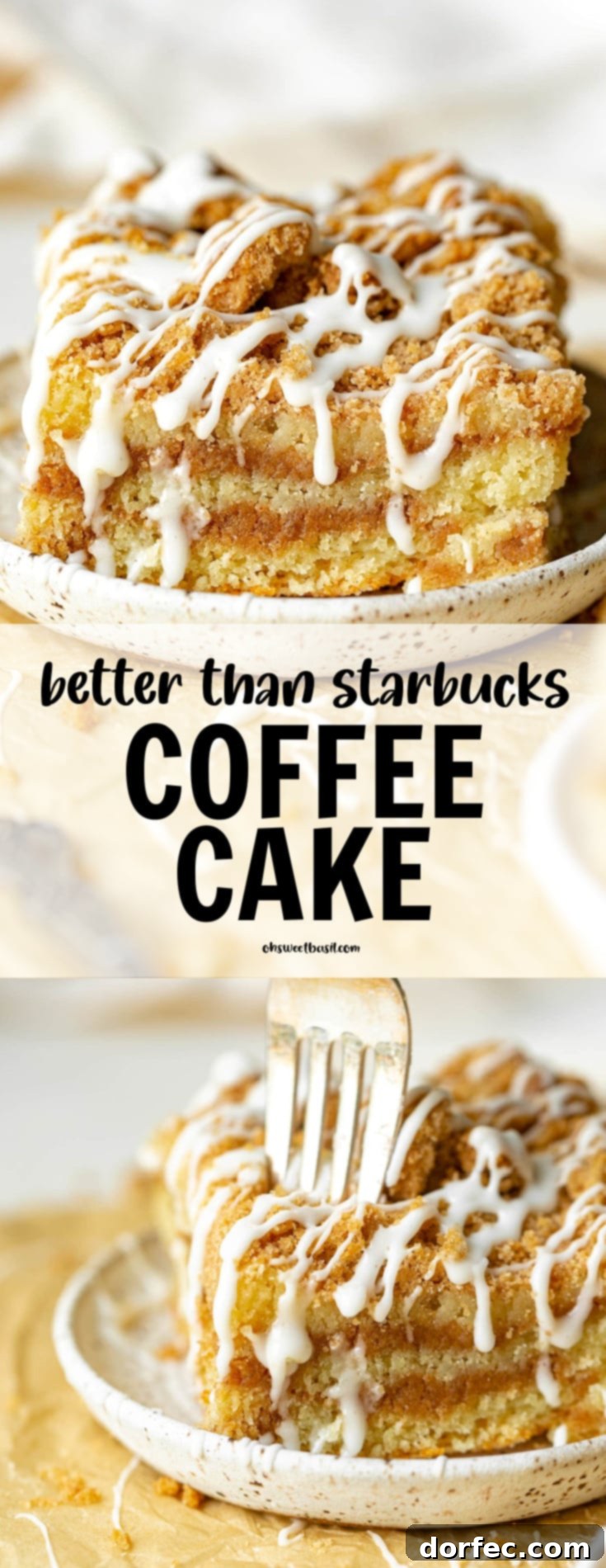 Better Than Starbucks Coffee Cake