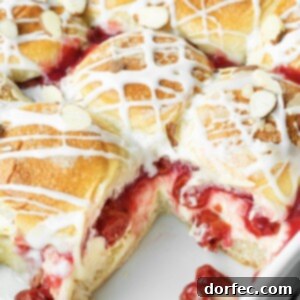 Cherry Cheese Danish Sliders