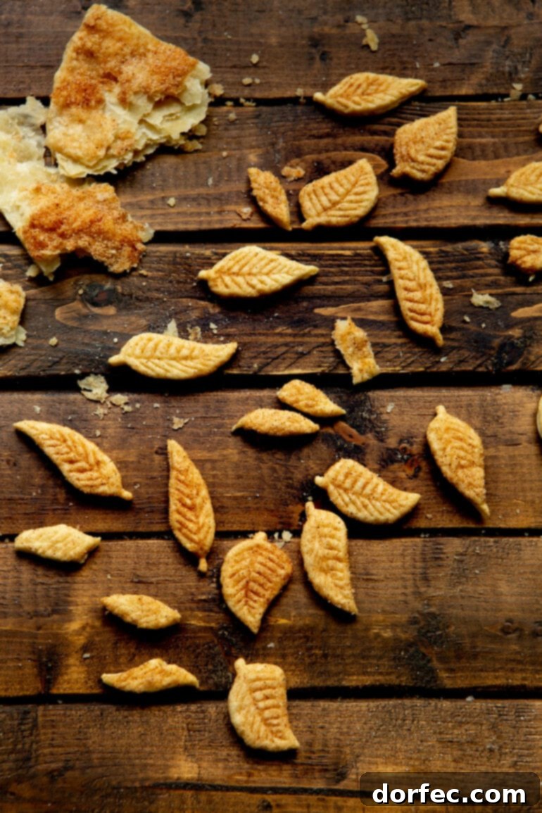 Delightfully Soft Chewy Pumpkin Pie Spice Cookies 7 A close-up of baked, golden-brown pie crust crumbles, perfectly textured and ready to be used as a delicious topping or inclusion in recipes.