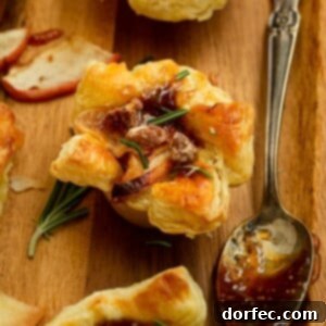 Apple Pecan Brie Mini Appetizers