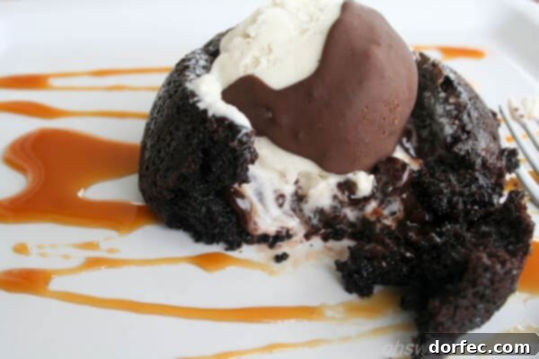 Creamy White Chocolate Peanut Butter Banana Dream Cake 4 Copycat Chili's Molten Lava Cake with rich chocolate and ice cream