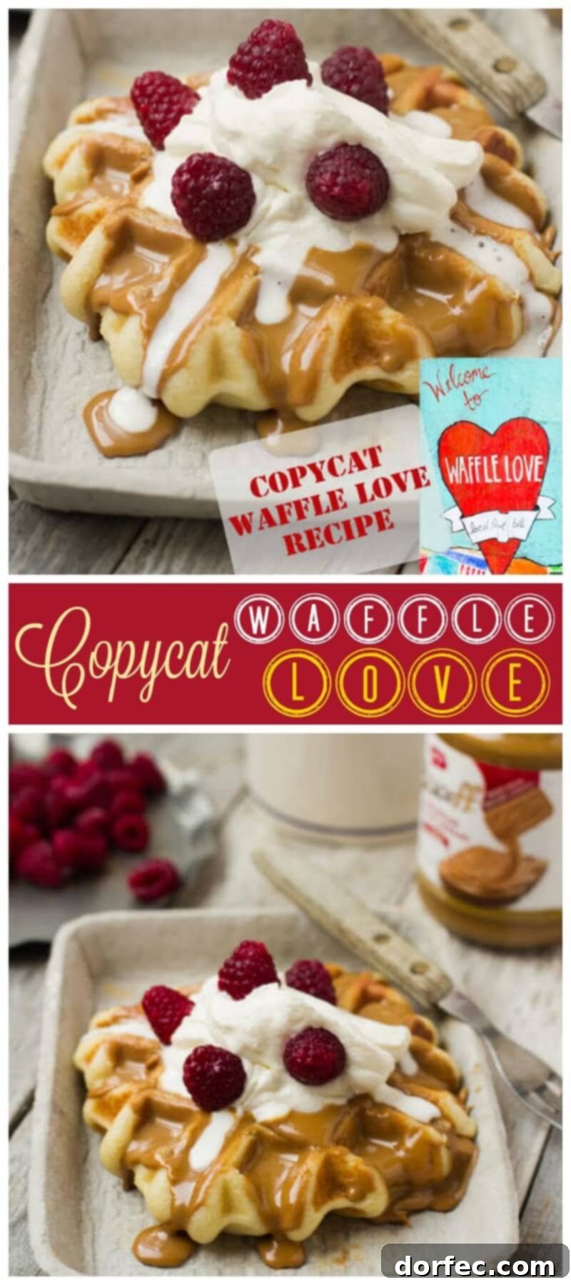 This Copycat Waffle Love Liege Waffle Recipe is the closest we’ve found to our favorite food truck waffles here in Utah using a Liege waffle. OhSweetBasil.com