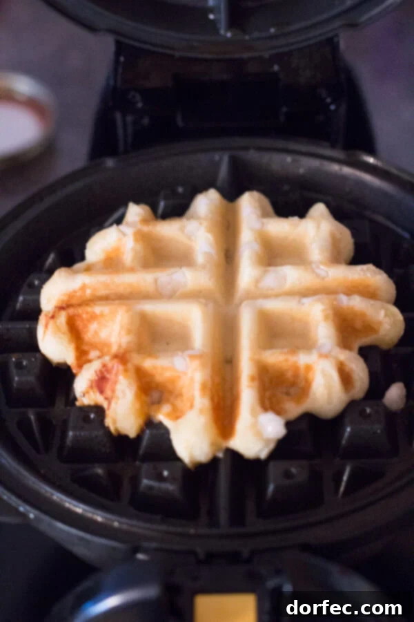 This Copycat Waffle Love Liege Waffle Recipe is the closest we've found to our favorite food truck waffles here in Utah using a Liege waffle. OhSweetBasil.com