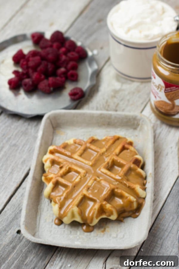 This Copycat Waffle Love Liege Waffle Recipe is the closest we've found to our favorite food truck waffles here in Utah using a Liege waffle. OhSweetBasil.com