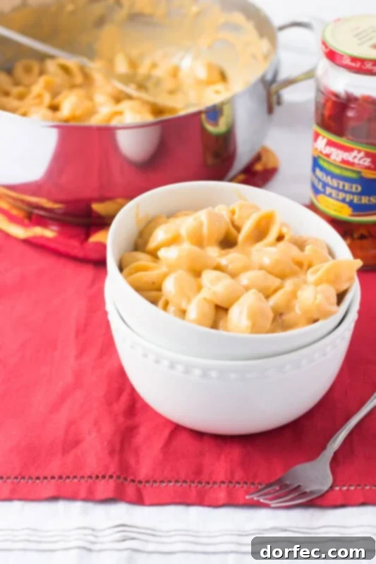 Roasted Red Pepper Macaroni and Cheese: A Gourmet Twist on a Classic Comfort Food