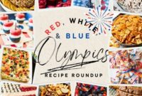 Red White and Blue Olympic Gold Medal Meals