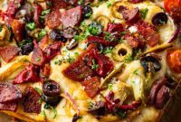 Antipasto Focaccia: An Italian Appetizer Delight
