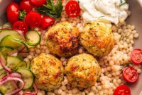 Herb-Infused Greek Chicken Meatballs