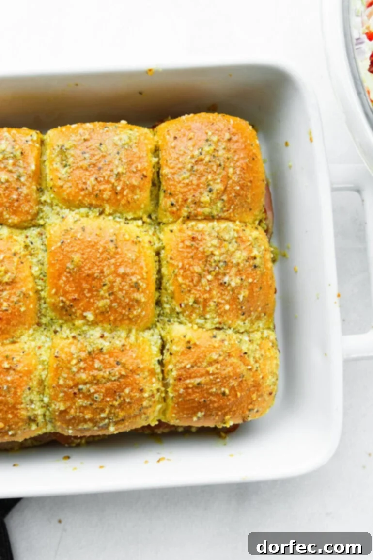 Steps for assembling Italian sliders