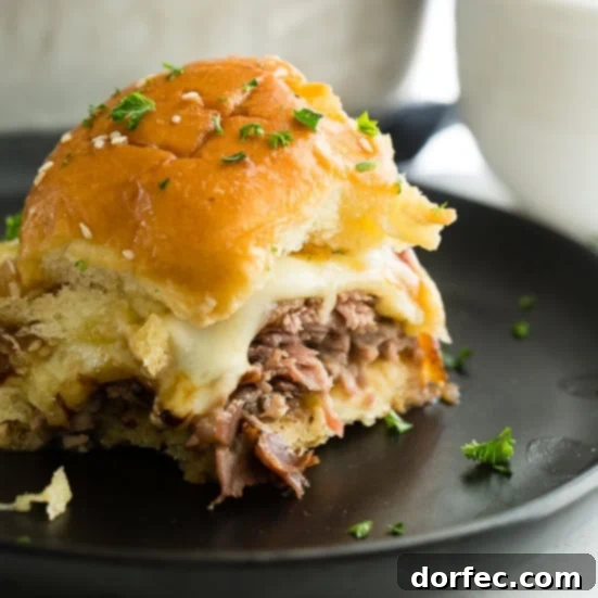 French Dip Sliders