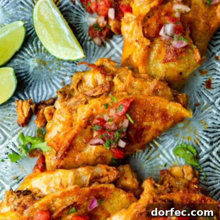 Chicken Birria Tacos