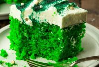 Shamrock Jello Poke Cake: A St. Patrick’s Day Treat