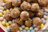 Cadbury Mini Eggs Protein Bites