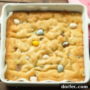 Easter Blondies Brownie