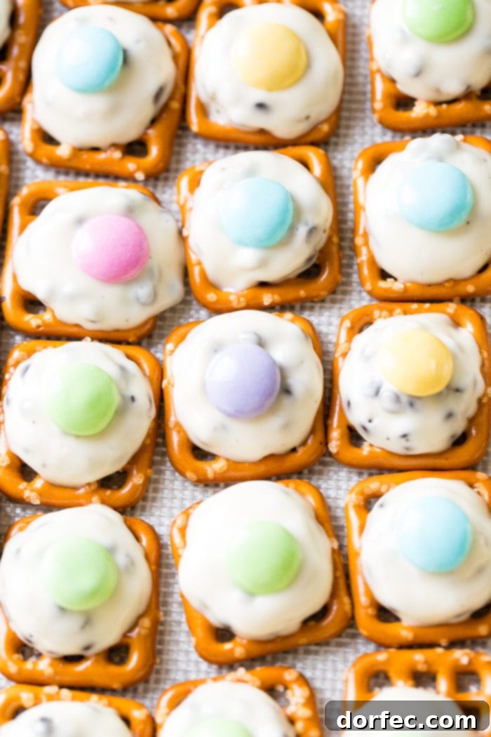 Easter Kiss Pretzel Bites 3 Sweet and Salty Easter Treats