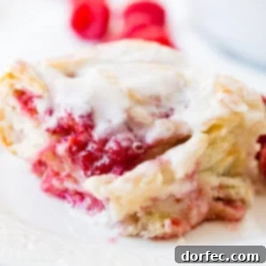 Raspberry Sweet Rolls