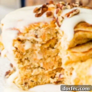 Carrot Cake Pancakes