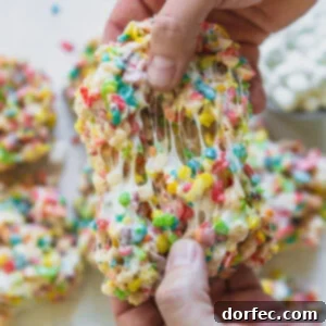 Fruity Pebbles Rice Krispie Treats