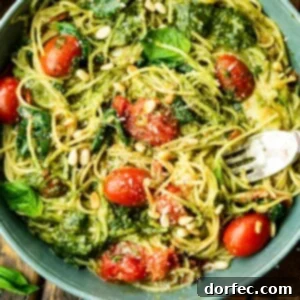 Cheesy Pesto Pasta