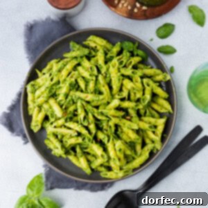15 Minute Pesto Pasta