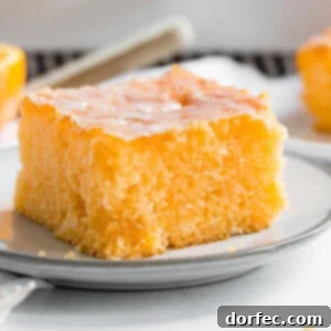 Orange Jello Cake