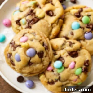Easter M&M Cookies