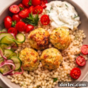 Greek Chicken Meatballs