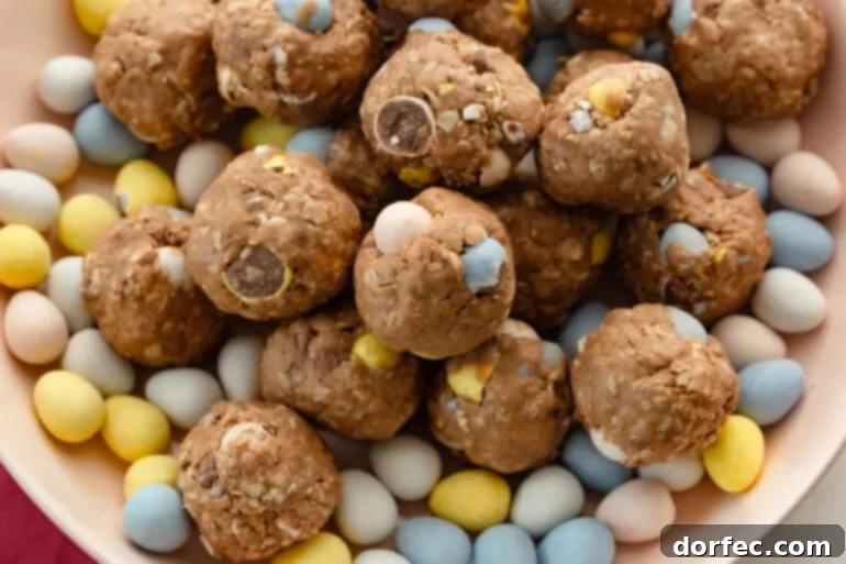 Cadbury Mini Egg Protein Balls