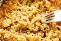 French Onion Rice