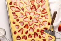 One Pan Strawberry Pancakes