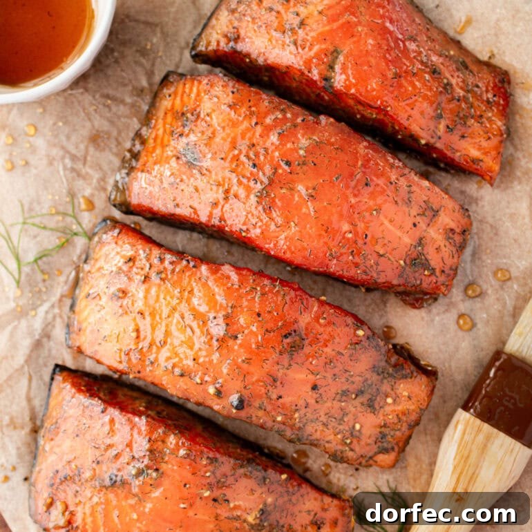 Smoked salmon